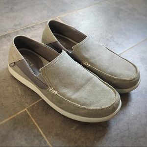 Men’s Santa Cruz 2 Luxe Crocs (light grey)